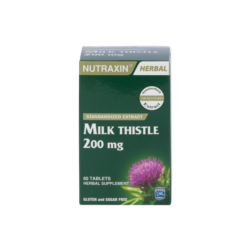 Фото Milk thistle Nutraxin 200mg, 60tablets 2