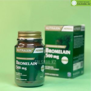 Бромелайн из ананаса Нутраксин в таблетках, Bromelain Nutraxin