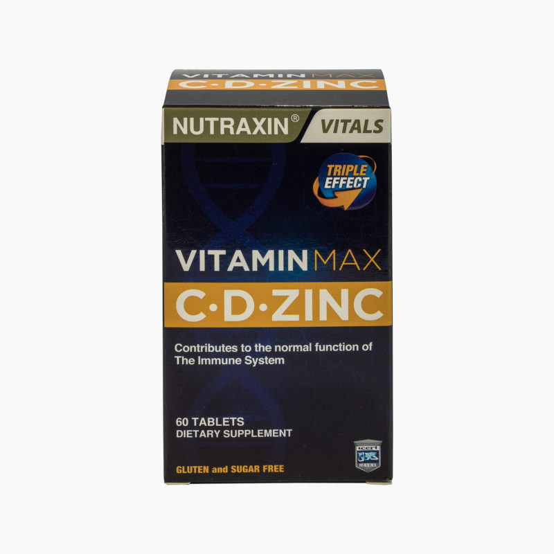 Vitamin max C-D-Zinc Nutraxin фото