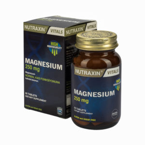 Magnesium Nutraxin 250mg 60 таблеток, Турция фото