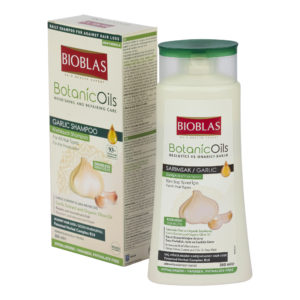 Шампунь для всех типов волос против выпадения Bioblas, с экстрактом чеснока