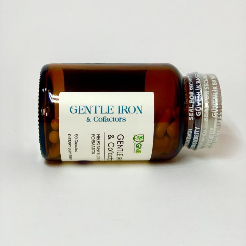 GNB Gentle Iron and Cofactors - Железо с кофакторами 90 капсул