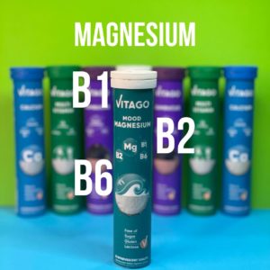 Vitago mood magnesium - шипучие таблетки с магнием, 20 таблеток