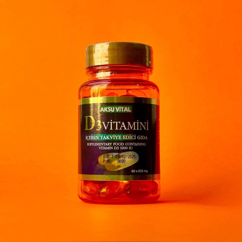 Витамин D3 в капсулах от Aksu Vital